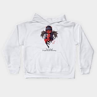 Little cute devil Kids Hoodie